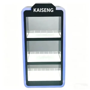 China OEM ODM Acrylic Multi Tier Acrylic Display Cabinet Clear Acrylic Countertop Cabinet for 3C Digital Accessories Display
