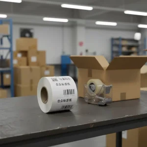 China Sticker Factory Inventory Barcode & QR Code Labels