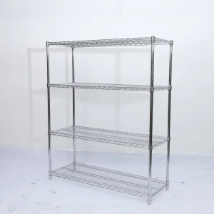 Chrome Plated Stainless Steel Storage Racks Home Workshop Warehouse Material Display Racks