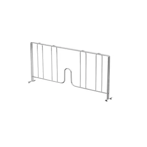 Chrome Wire Stainless Steel Shelf Divider for Wire Shelving