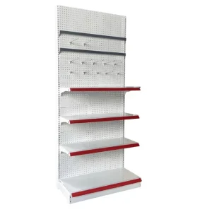 Chuangmeijia Custom Supermarket Shelves Retail Display Gondola Shelving Rack For Shop Grocery Store Super Market Racks With Beam