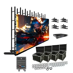 Church Christmas Service P2.604 Outdoor LED Video Wall 500x500mm Seamless Splicing Rental Worship