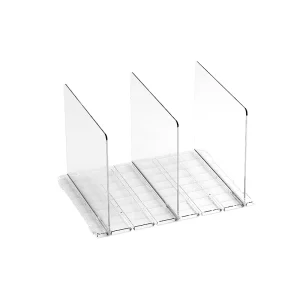 Clear Acrylic Shelf Divider Multifunctional for Wood Shelves and Clothes Organizer Purses Separators