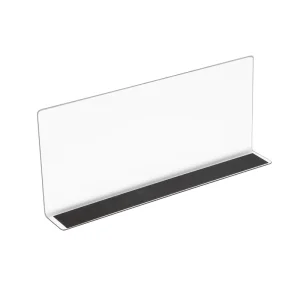 Clear Acrylic Shelves Partition for Closet Organizer Storage Bedrooms Kitchens Offices Bathrooms Wardrobe Magnetic Shelf Divider