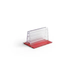Clear Adhesive Plastic Strips for Supermarket Shelf Talkers Data Strips Price Tag Labels Convenient Easy