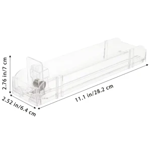 Clear Supermarket T Divider Shelving Dividers Shelf Divider Breakable Warehouse Acrylic Fridge Shelf Dividers