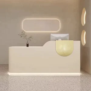 Clothing Store Beauty Salon Bar Pet Shop Painted Front Desk Reception Desk Service Cashier Checkout Counters