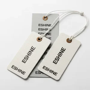 Clothing Tags Labels Custom Printed Clothes Garment Labels Hang Product Swing Tags Clothing Labels Etiquetas Para Ropa