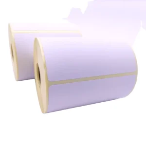 Coated Art Paper Jumbo Rolls for Barcode Adhesive Sticker Labels