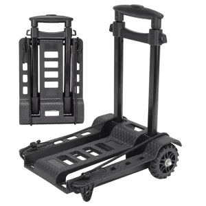Collapsible Foldable Shopping Grocery Foldable Cart Trolley Bag Folding Shopping Cart Trolley With Wheel