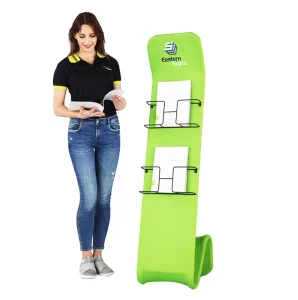 Collapsible Indoor Advertising Literature Display Stand Light Weight Brochure Stand