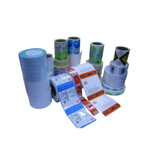Colors Thermal Transfer Stickers Adhesive Barcode Label for Label Printer