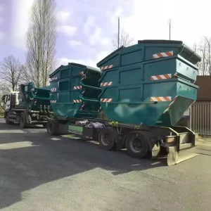 Colour Stackable Large Scale Garbage Disposal Skip Bin for Promotion