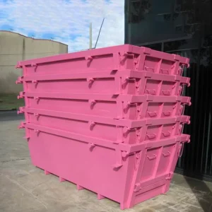 Colour Top Open Type Large Scale Garbage Disposal Skip Bin for Promotion