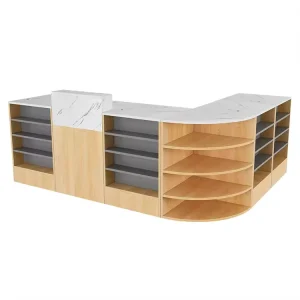 Combination Cashier Desk Table Reception Counter Retail Shop Checkout Counter