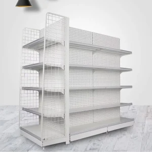 Commercial Gondola Shelving for Store Adjustable Gondola Shelving Display for Supermarket & Retail Store