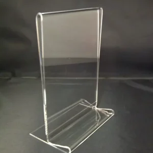 Commercial Grade Acrylic Sign Holders Clear Desktop Display Stands for Menu Poster Photo with Multi Size Stand A3 A4 A5 A6 DL