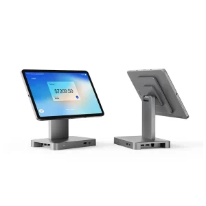 Commercial POS Tablet Android with Charging Stand 11.97 Inch MT8781 Octa Core GMS Felica EMVCo Support NFC Tap to Pay Tablet PC