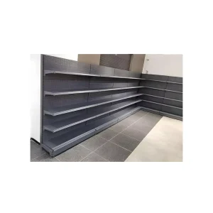 Commercial Supermarket Display Rack Adjustable Gondola Shelving for Grocery and Retail Shops