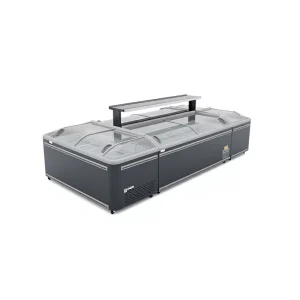 Commercial Supermarket Freezer Refrigeration Equipment Freezing Combination Island Showcase Freezer