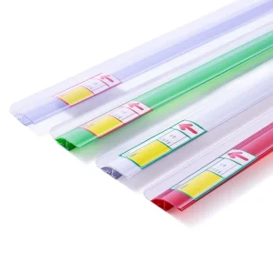 Compatible Grocery Store Shelves Plastic Price Tag Holder
