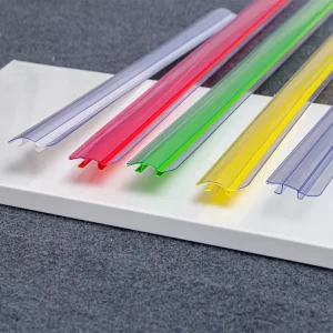 Compatible Plastic Price Tag Holder for Supermarket Display Shelves