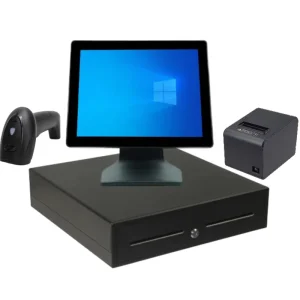 Complete pos system Oem 15 Inch Cash Register Pos Machine All in One pos Terminal windows point of sales system