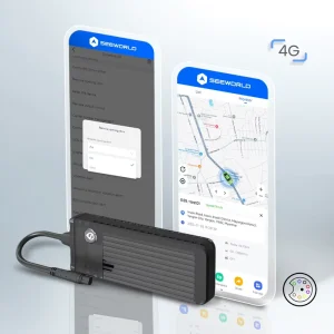 Container Truck Trailer Fleet Management Control Engine Anti Theft Panic Button Alert System GPS Tracker Vehicle Device