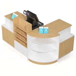 Convenience Store Checkout Counter MDF Board for Retail