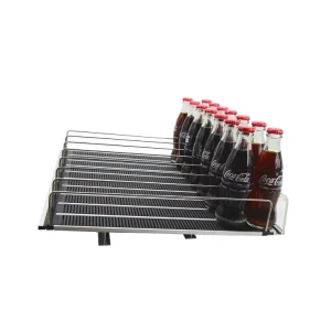Convenience Store Retail Store Supermarket Roller Shelf Adjustable Glide Spacing Smooth Movement Great for Cans