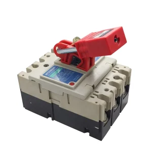 Convenient Safety Moulded Case Circuit Breaker Lockout Device Easily Installed Without Tools Made of Durable Nylon