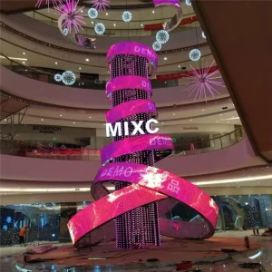 Creative LED Display P12 Waterproof IP54 Video Wall for Stage Event Background