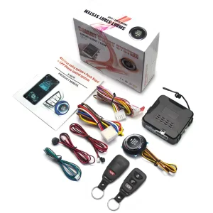 Cross border Car Refit One click Start Mobile Phone BT Remote Control Car Keyless Entry Anti theft Device