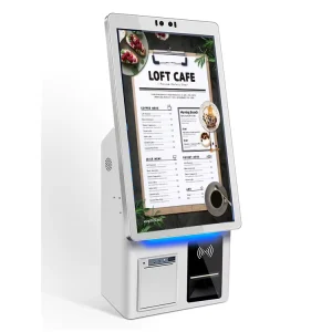 Crtly Customize Android Tablet Self service Kiosk Interactive Touch Screen Supermarket Self Served POS System 10-Point