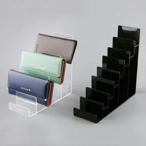 Custom Acrylic Handbag Display Stand Holder For Bag Shops