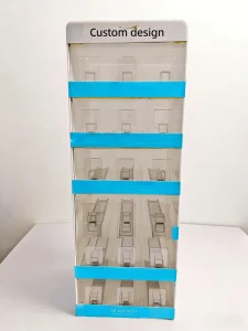 Custom Acrylic Multi Layer Retail Display Rack Clear Organizer Stand for Store Countertop