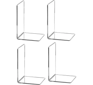 Custom Acrylic Shelf Dividers Plastic Closet Shelf Divide Organizer Clear Shelf Separators for Book Clothes Organization
