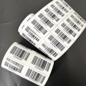 Custom Adhesive Barcode Sticker Roll Barcode Sticker Label Shipping Labels Barcode Stickers Barcode Label Sticker Roll