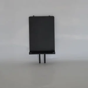 Custom Black Powder Coated Steel Sign Holder Bracket