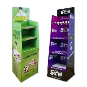 Custom Cardboard Display Stands Racks for Retail Store Supermarket Candy Chips Snack Food
