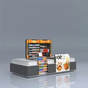 Custom Color Convenience Store Checkout Counters for Convenience Store