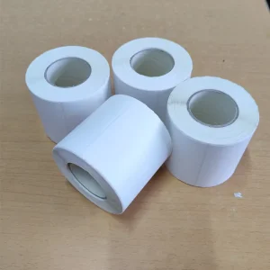 Custom Colorful Shipping Label Direct Thermal Transfer Paper Semi Gloss Label Direct Barcode Label