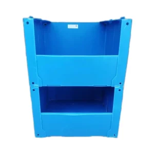 Custom Corrugated Plastic Shelf Bins PP Warehouse Picking Boxes Coroplast Picking Bins