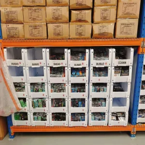 Custom Cost effective Corrugated Plastic Shelf Bins Custom High Quality PP Warehouse Picking Boxes Cardboard Picking Bins