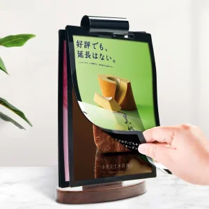 Custom Desktop Acrylic Table Cards Price Tag Menu Advertising Display Boards Table Signs Display Stands Sign Holder Office Desks