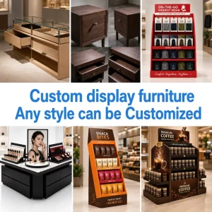 Custom Display Durable Boutique Store Fixtures Solution Store Fixtures Retail Fixtures for Multi Brand Retailer Shop Design