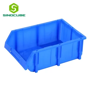 Custom Eco Friendly Stackable Connectable Hanging Parts Storage Bins Nestable for Grocery Supermarket Industry Use