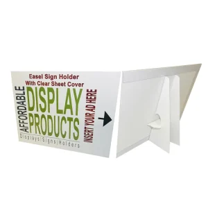 Custom Foam Board Display Tabletop Sign Holder