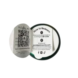 Custom Foldable Multi Page Booklet Labels for Hair Conditioner Bottles Packaging Labels with Full Ingredient Usage Details