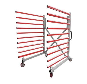 Custom Heavy Duty Double Sided Adjustable Metal Supermarket Rack with 6 Shelves for Retail & Office Use